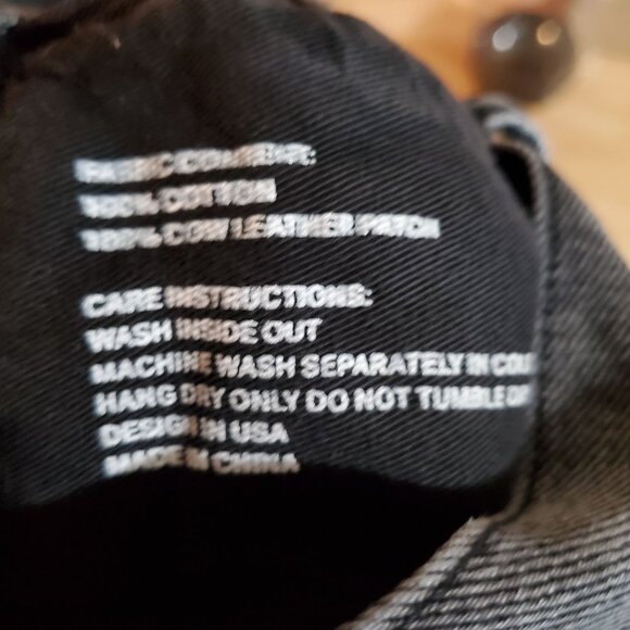 Purple Brand Shorts Mens 28 Black Distressed Ripped Denim Mid Rise Raw Hem Jorts - Picture 4 of 15